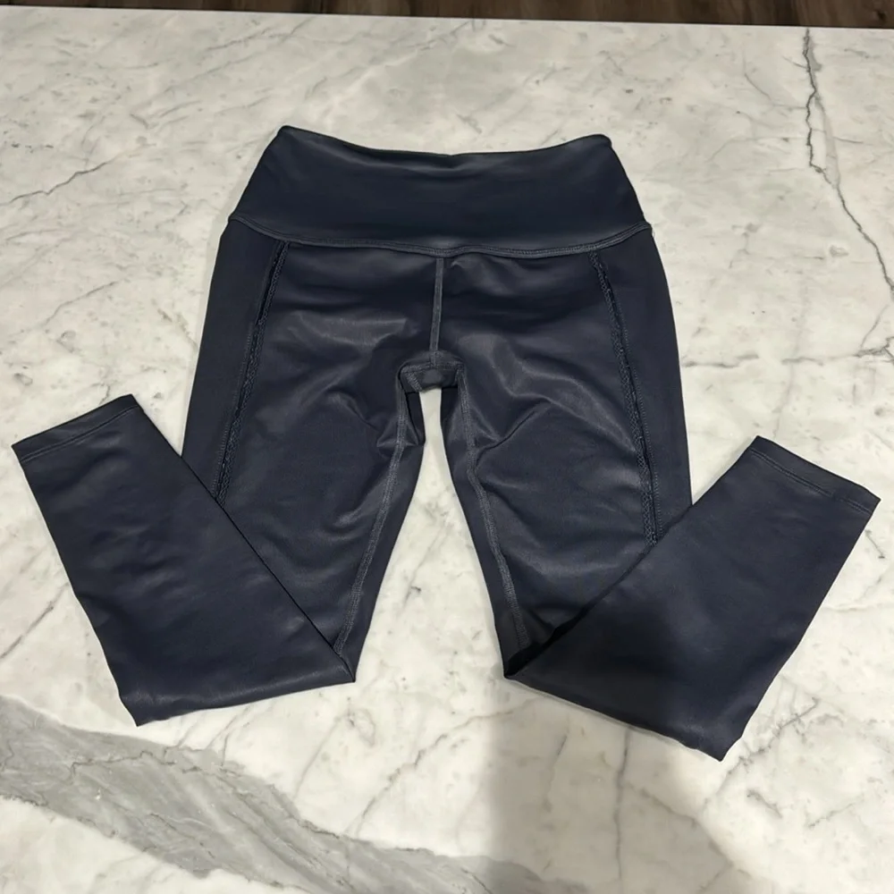 Beyond Yoga Leatherette High Waisted‎ Midi Legging - Picture 7 of 11